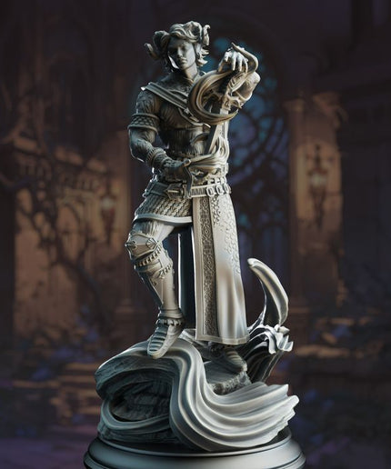 Tiefling Infernal Warlock - Heron of Daronai