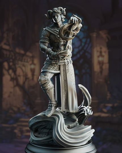 Tiefling Infernal Warlock - Heron of Daronai