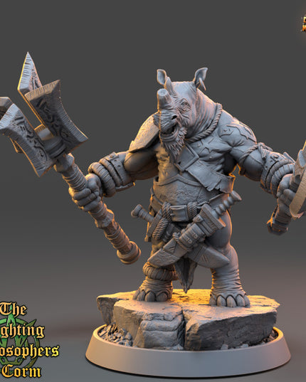 The Fighting Philosophers of Corm / Full Set 17 Miniatures