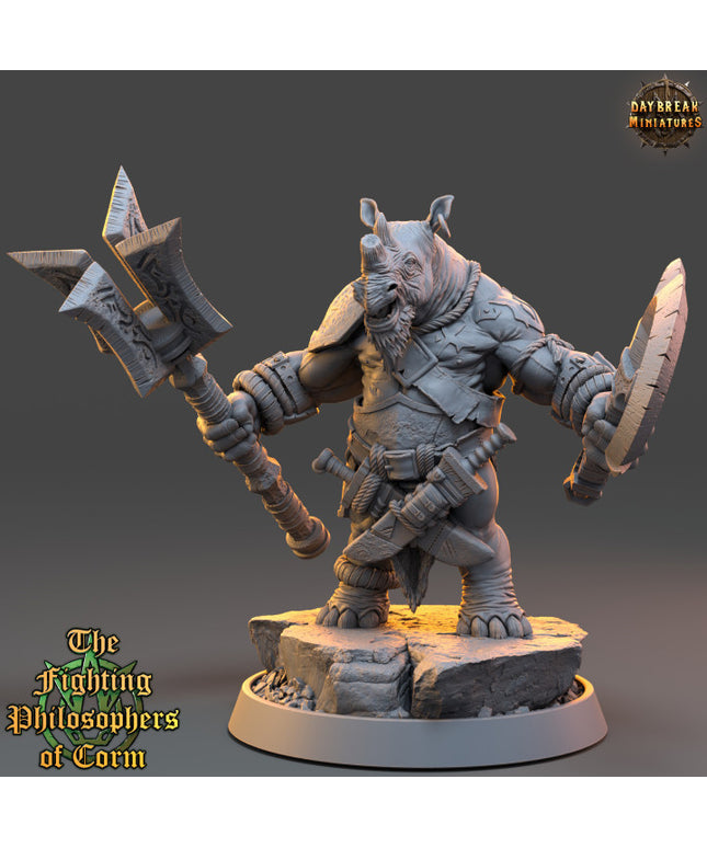 Himerius Halfhorn - The Fighting Philosophers of Corm