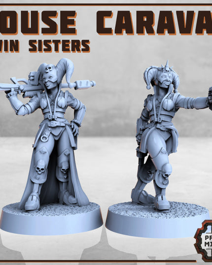 House Caraval - twin sisters