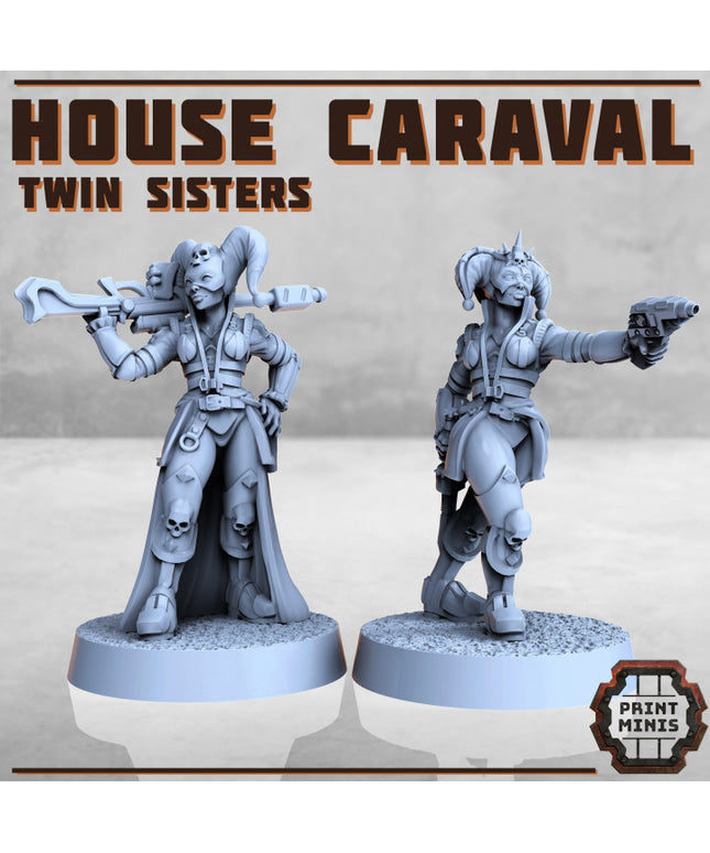 House Caraval - twin sisters
