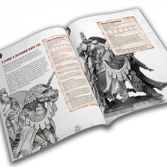House Lionheart: Statblocks & Lore