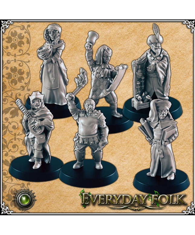 Everyday Folk / Human Commoners Set 2