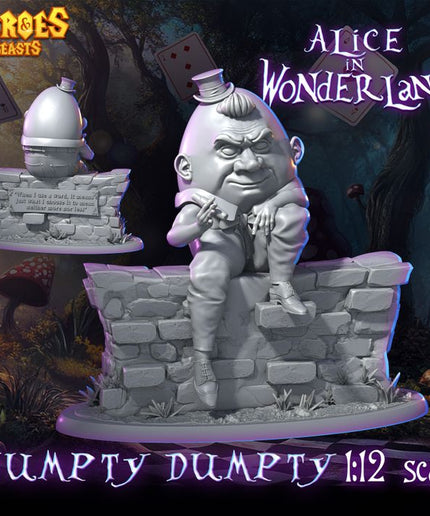 Alice in Wonderland 1/12 Scale / Humpty Dumpty
