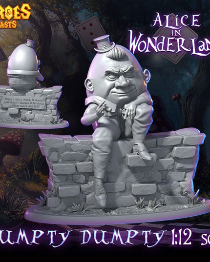 Alice in Wonderland 1/12 Scale / Humpty Dumpty
