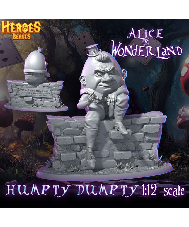 Alice in Wonderland 1/12 Scale / Humpty Dumpty