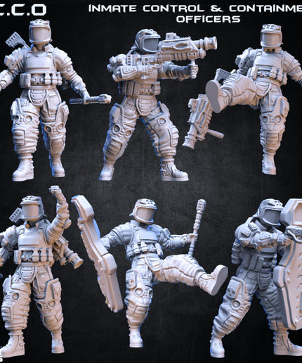 Prison Guards - Modular Kit - Narok Prison Collection
