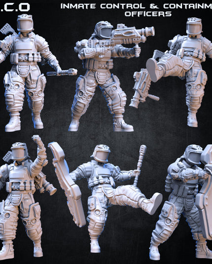 Prison Guards - Modular Kit - Narok Prison Collection