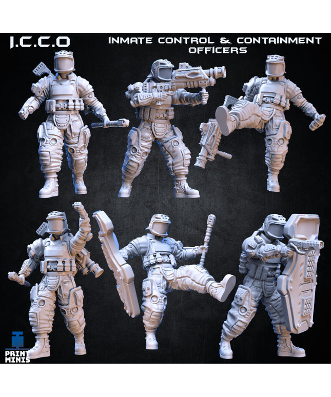 Prison Guards - Modular Kit - Narok Prison Collection