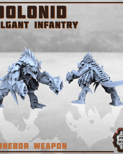 Idolonid Aliens - Combat Unit 3D File Logo