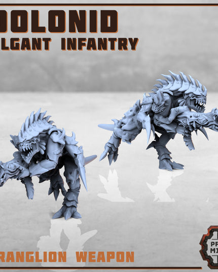 Idolonid Aliens - Combat Unit 3D File Logo