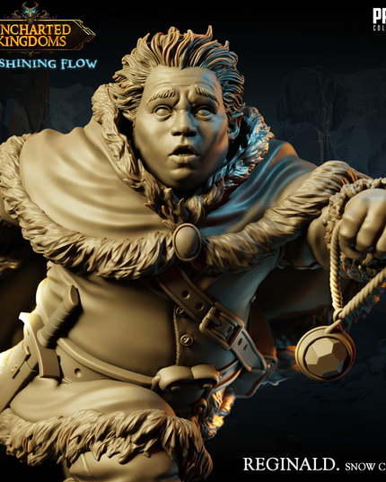 Halfling / Rogue - Reginald Vazk - Snow Clothes - June 2024 - Uncharted Kingdoms