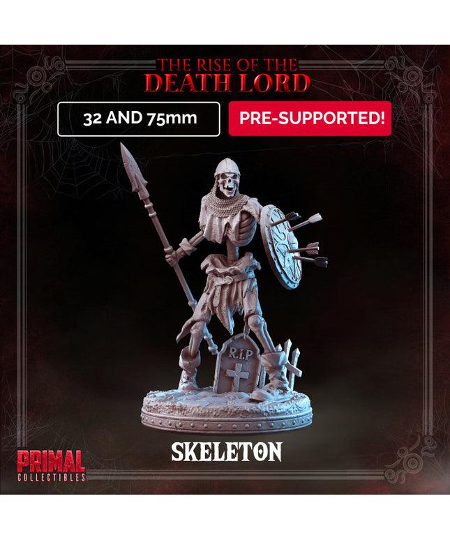 Skeleton - March 2023 - THE RISE OF THE DEATH LORD - MASTERS OF DUNGEONS QUEST