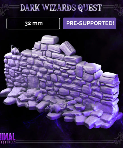 Stone Barrier - DARK WIZZARDS - MASTERS OF DUNGEONS QUEST