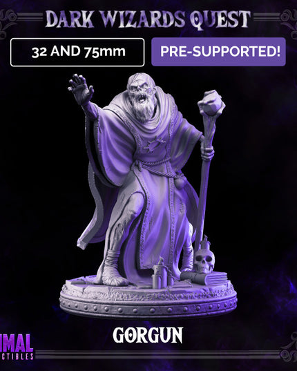 Wizard - Zombie - Gorgun - DARK WIZARDS - MASTERS OF DUNGEONS QUEST