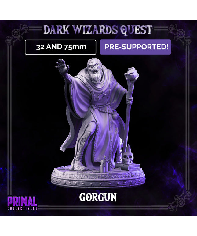 Wizard - Zombie - Gorgun - DARK WIZARDS - MASTERS OF DUNGEONS QUEST