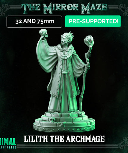 Boss Archmage - Lilith - THE MIRROR MAZE - MASTERS OF DUNGEONS QUEST