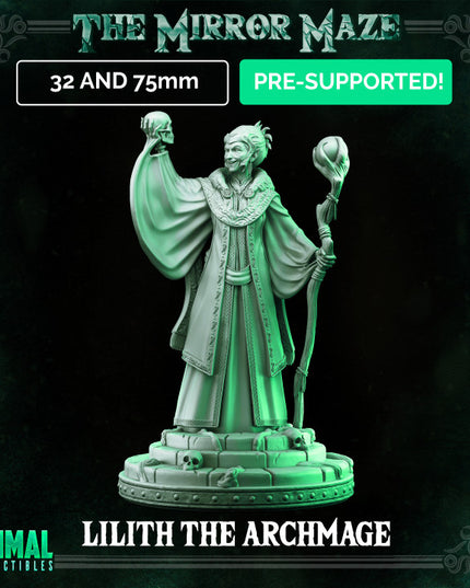 Boss Archmage - Lilith - THE MIRROR MAZE - MASTERS OF DUNGEONS QUEST