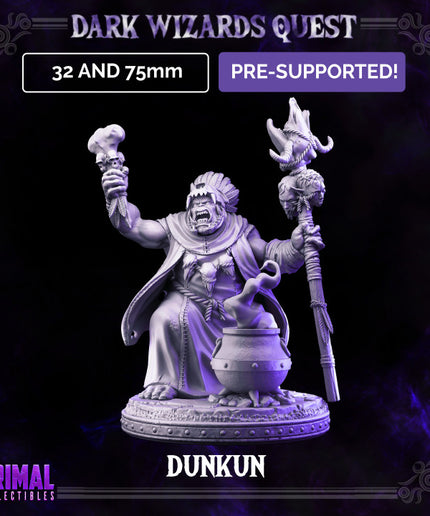 Orc Shaman - Dunkun - DARK WIZARDS - MASTERS OF DUNGEONS QUEST