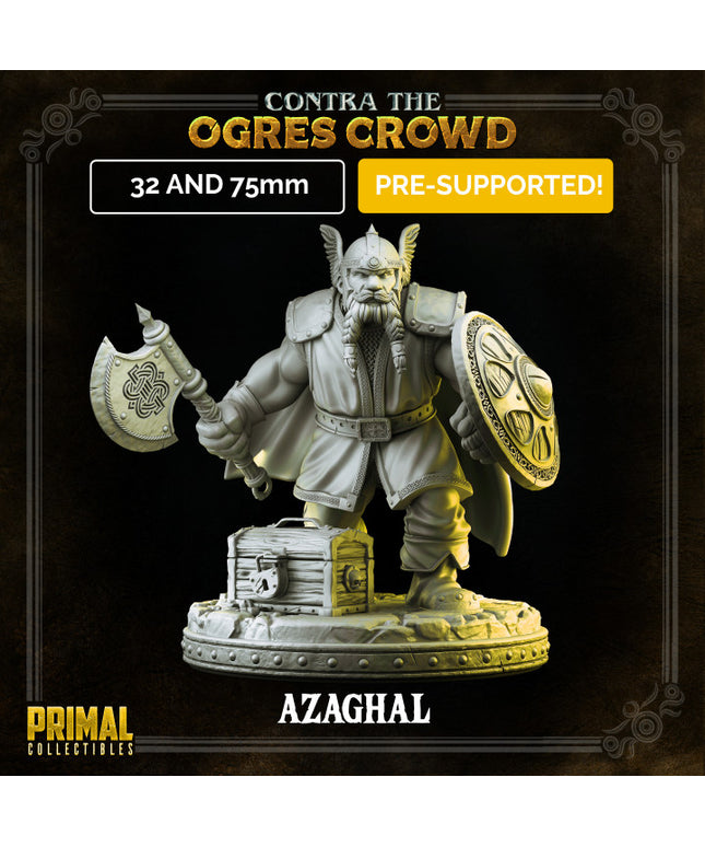 Dwarf - Azaghal - CONTRA THE OGRES CROWD - MASTERS OF DUNGEONS QUEST