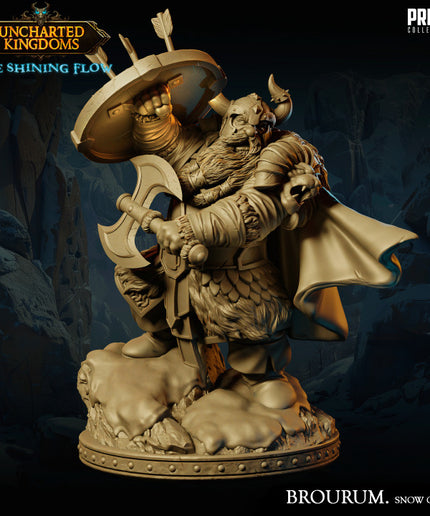 Dwarf - Brourum Axedelver - Snow Clothes - May 2024 - Uncharted Kingdoms