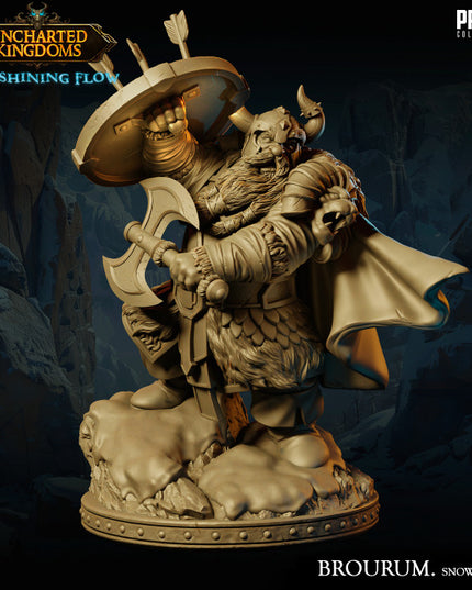 Dwarf - Brourum Axedelver - Snow Clothes - May 2024 - Uncharted Kingdoms