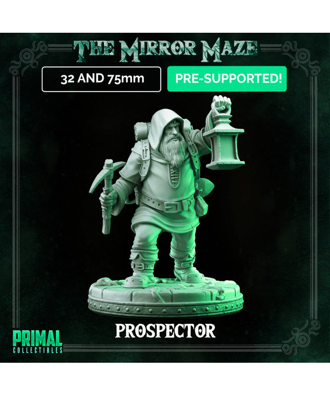 Prospector - Bust - THE MIRROR MAZE - MASTERS OF DUNGEONS QUEST