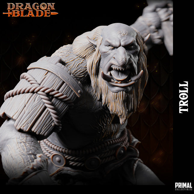 Creature - Troll (alternative version) - June 2023 - DRAGONBLADE- MASTERS OF DUNGEONS QUEST