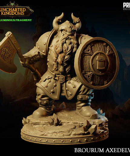 Dwarf - Brourum Axedelver - February 2024 - Uncharted Kingdoms