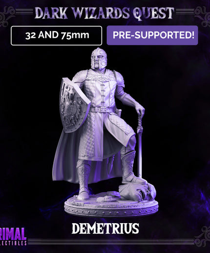 Knight - Demetrius - DARK WIZARDS - MASTERS OF DUNGEONS QUEST