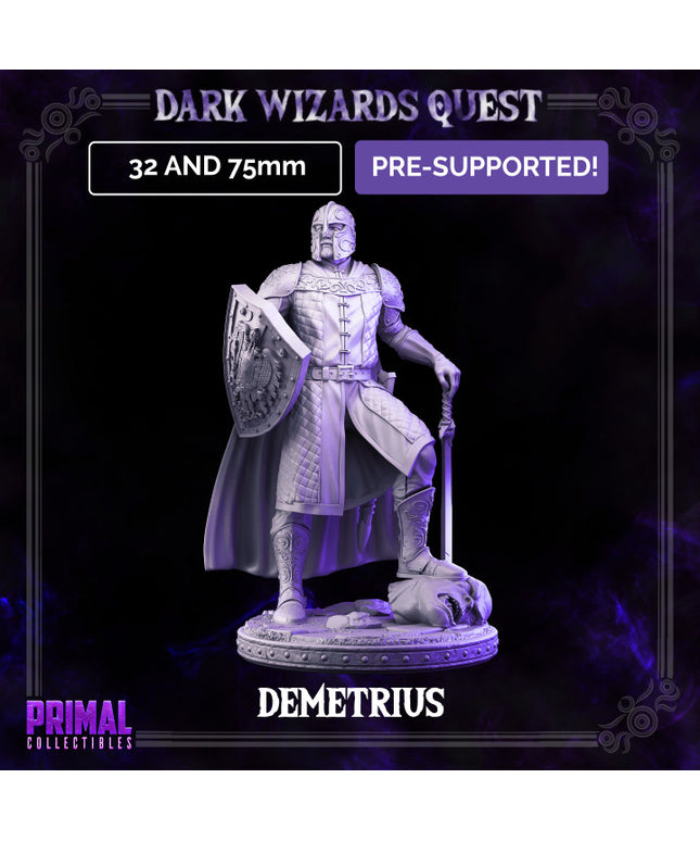 Knight - Demetrius - DARK WIZARDS - MASTERS OF DUNGEONS QUEST