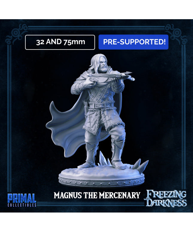 Mercenary - Man-at-arms - Magnus - FREEZING DARKNESS - MASTERS OF DUNGEONS QUEST