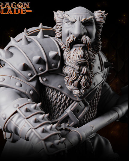 Evil dwarf - Thorfin - July 2023 - DRAGONBLADE- MASTERS OF DUNGEONS QUEST