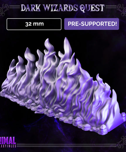 Fire Barrier - DARK WIZZARDS - MASTERS OF DUNGEONS QUEST