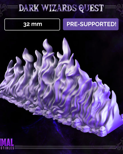 Fire Barrier - DARK WIZZARDS - MASTERS OF DUNGEONS QUEST