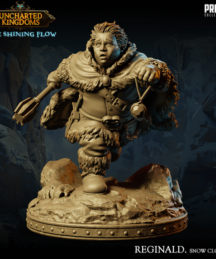 Halfling / Rogue - Reginald Vazk - Snow Clothes - June 2024 - Uncharted Kingdoms