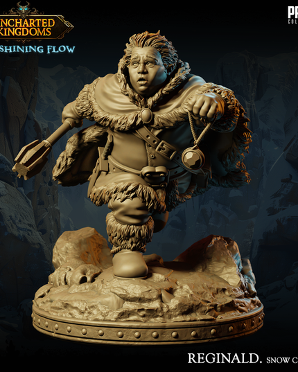 Halfling / Rogue - Reginald Vazk - Snow Clothes - June 2024 - Uncharted Kingdoms