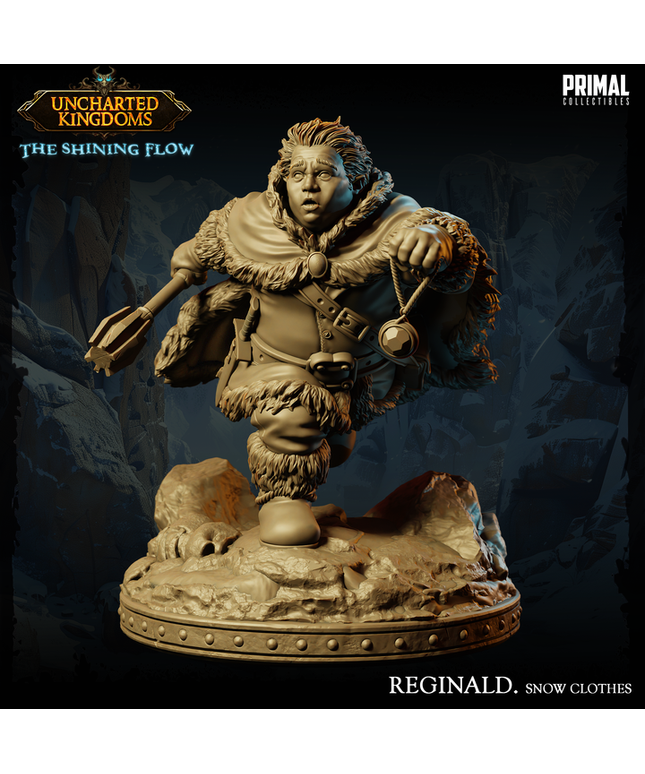 Halfling / Rogue - Reginald Vazk - Snow Clothes - June 2024 - Uncharted Kingdoms
