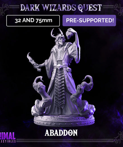 Necromancer - Abaddon - DARK WIZARDS - MASTERS OF DUNGEONS QUEST