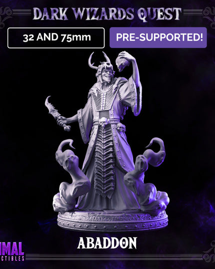 Necromancer - Abaddon - DARK WIZARDS - MASTERS OF DUNGEONS QUEST