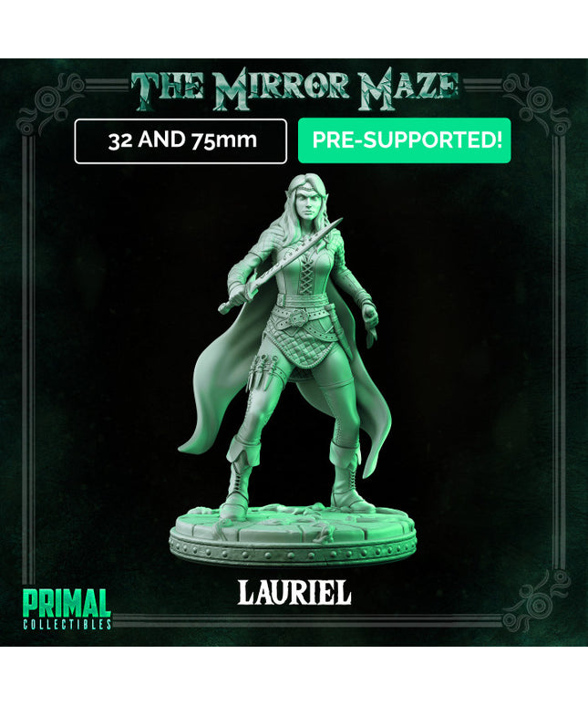Elf - Lauriel - THE MIRROR MAZE - MASTERS OF DUNGEONS QUEST