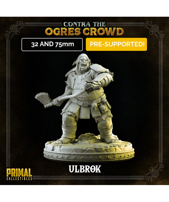 Ogre champion - Ulbrok- CONTRA THE OGRES CROWD - MASTERS OF DUNGEONS QUEST