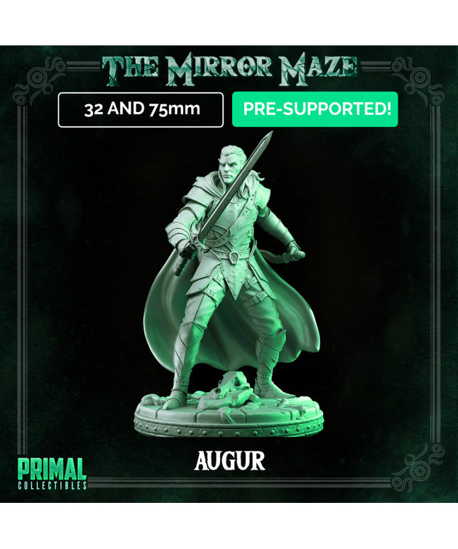 Elf - Augur - THE MIRROR MAZE - MASTERS OF DUNGEONS QUEST