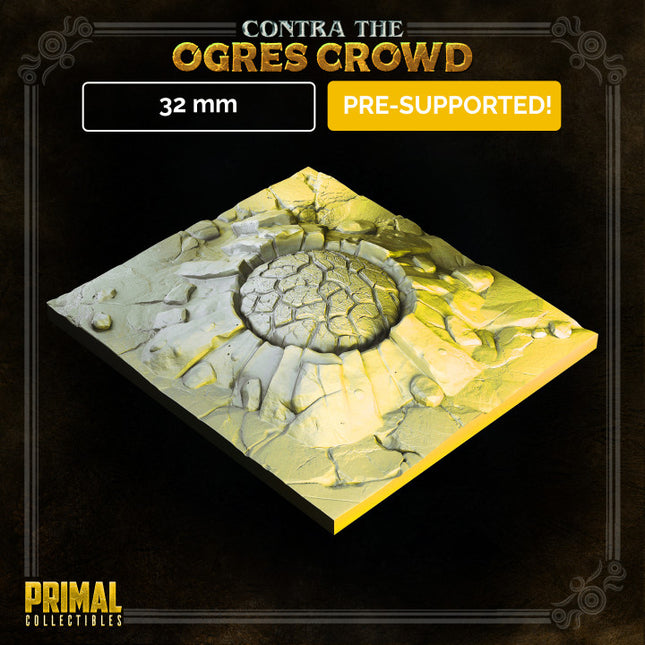 Cave Hole - CONTRA THE OGRES CROWD - MASTERS OF DUNGEONS QUEST