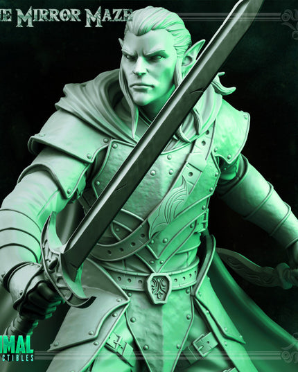 Elf - Augur - THE MIRROR MAZE - MASTERS OF DUNGEONS QUEST