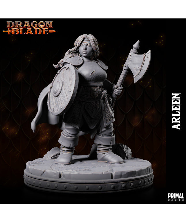 Dwarf - Arleen Goldenaxe - July 2023 - DRAGONBLADE- MASTERS OF DUNGEONS QUEST