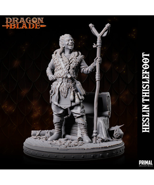 Halfling / Kender - Heslin Thistlefoot - June 2023 - DRAGONBLADE- MASTERS OF DUNGEONS QUEST