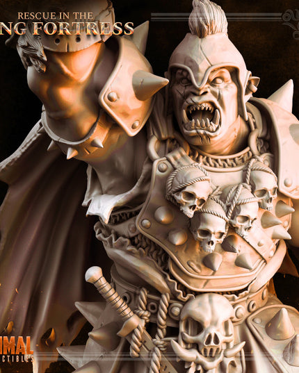 Orc warlord - THROG- April 2023 - RESCUE IN THE KING FORTRESS - MASTERS OF DUNGEONS QUEST