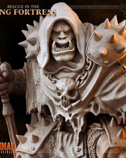 Orc spellcaster - BORGAKH THROGSON - April 2023 - RESCUE IN THE KING FORTRESS - MASTERS OF DUNGEONS QUEST